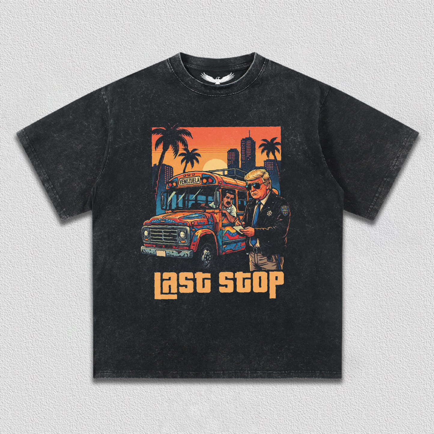 Maduro & MAGA KING FREE ZONE 3.4 TEE