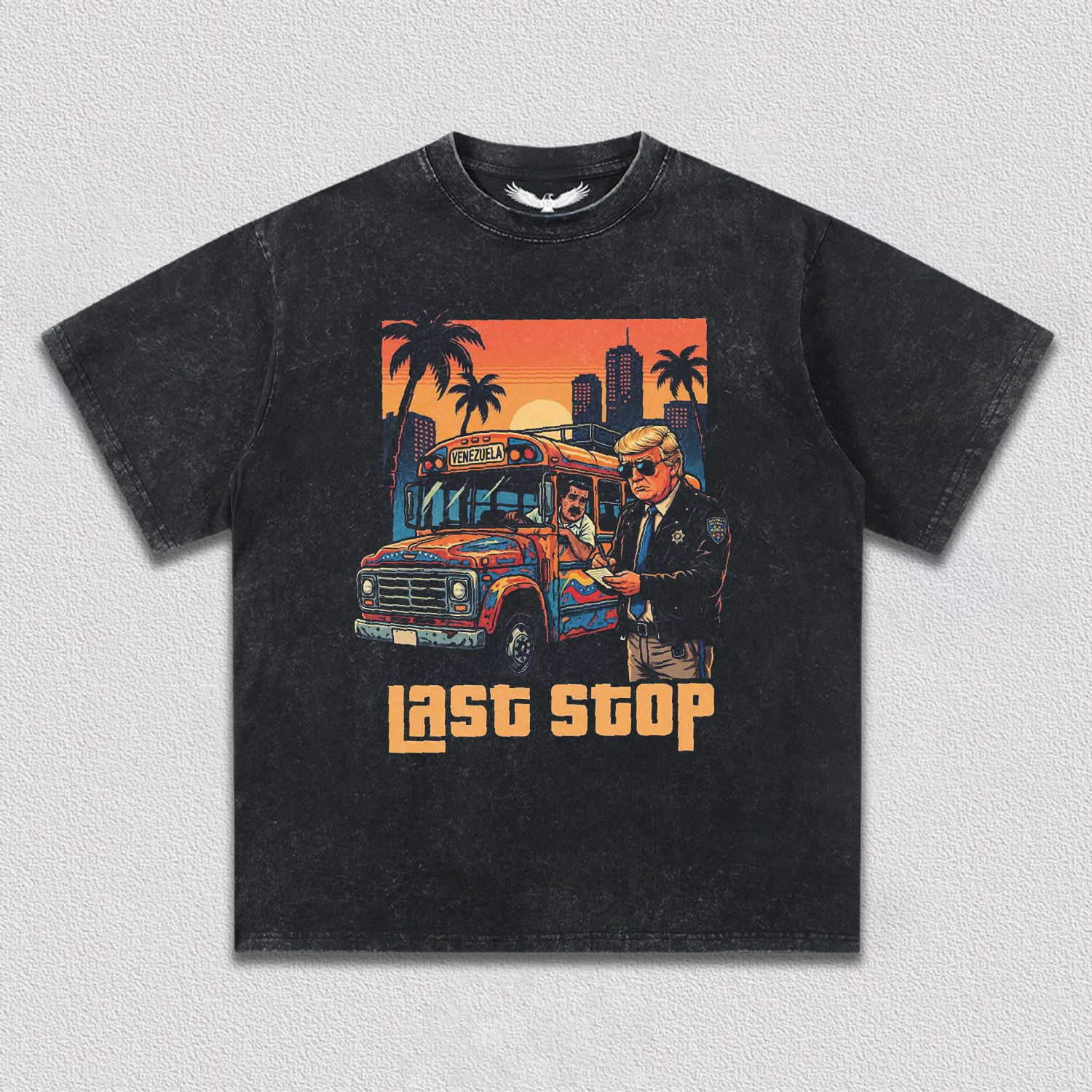 Maduro & MAGA KING FREE ZONE 3.4 TEE