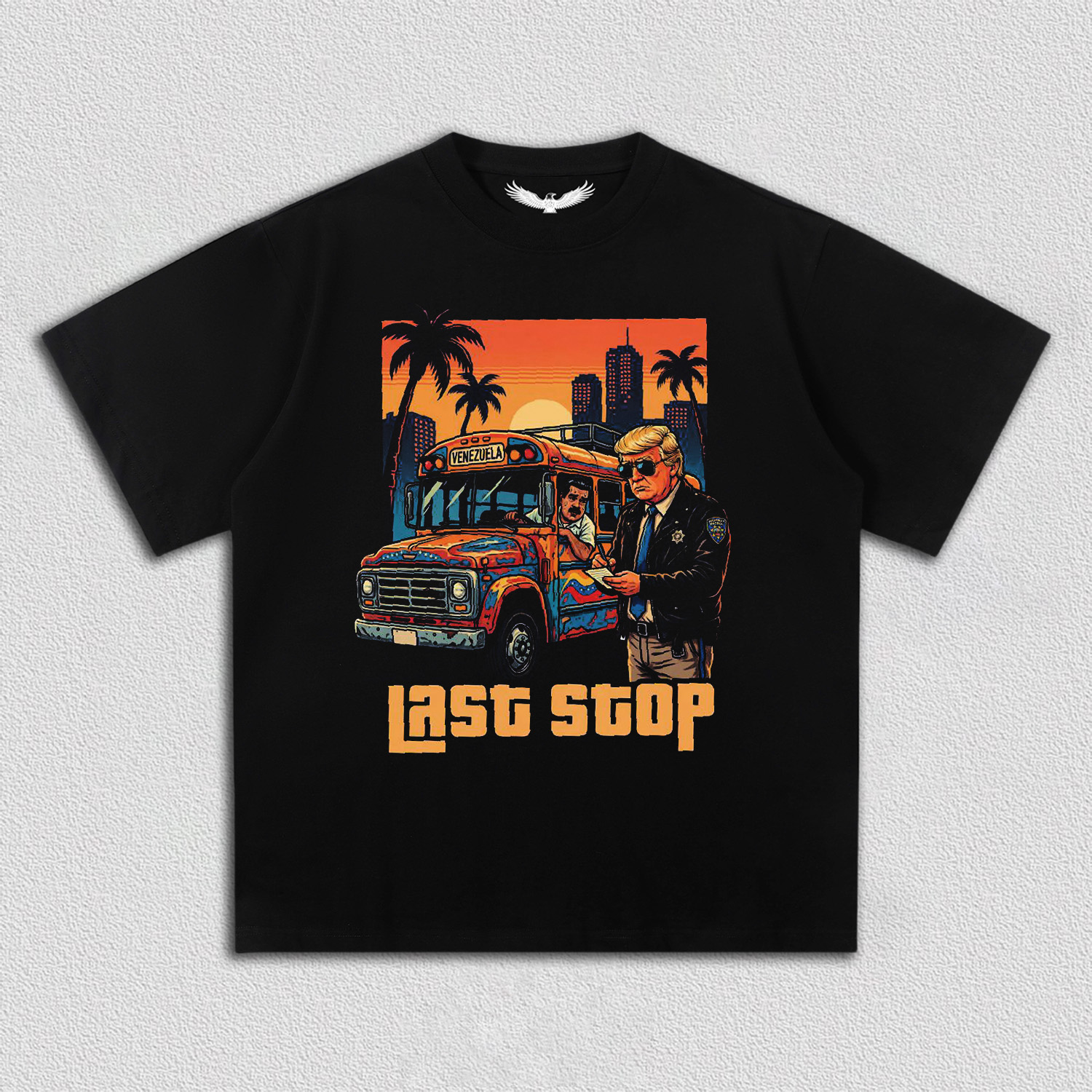 Maduro & MAGA KING FREE ZONE 3.4 TEE