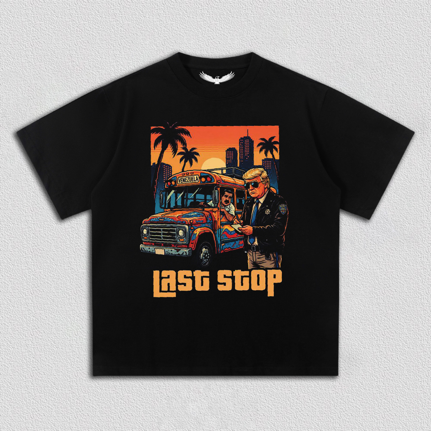 Maduro & MAGA KING FREE ZONE 3.4 TEE