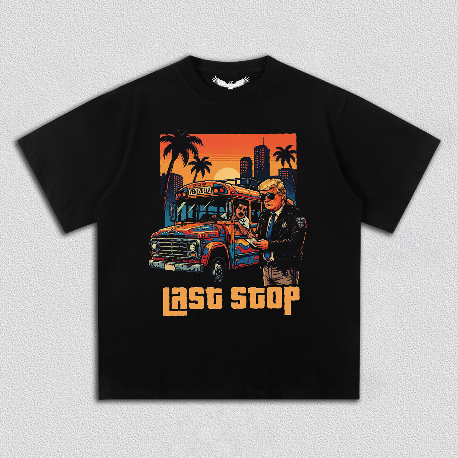 Maduro & MAGA KING FREE ZONE 3.4 TEE