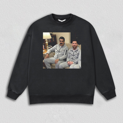 Nicolás Maduro & Lionel Messi  TEE &SWEAT &HOODIE