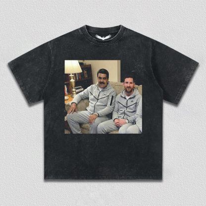 Nicolás Maduro & Lionel Messi  TEE &SWEAT &HOODIE