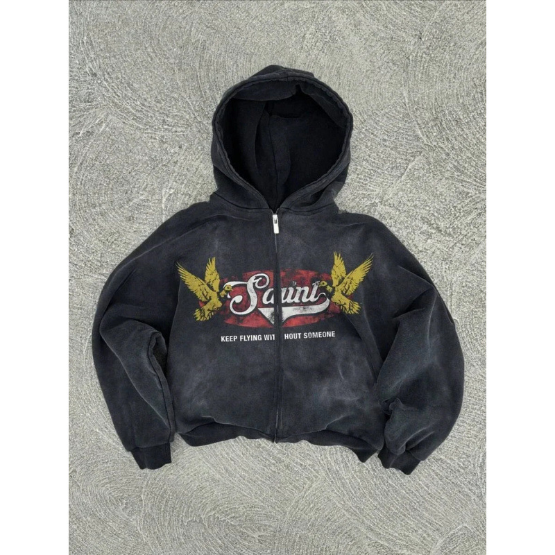 Y2K Ignite Zip-Up Hoodie