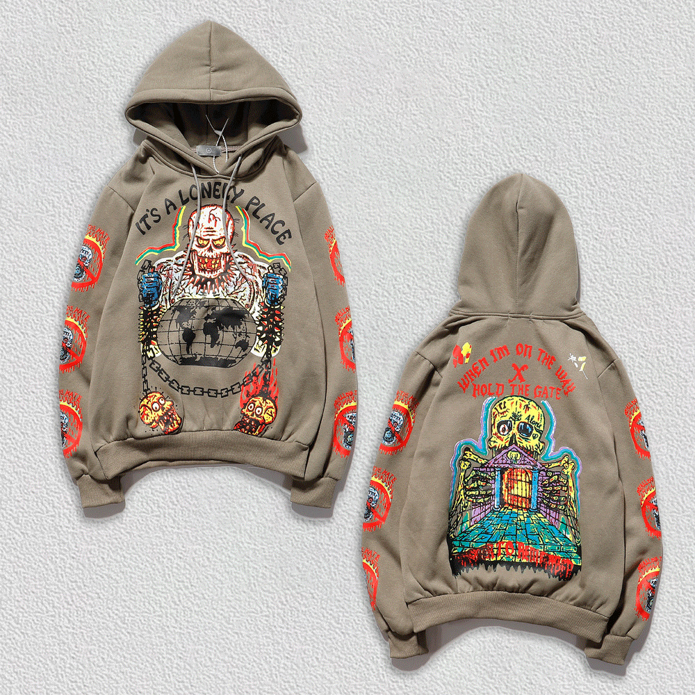 Skull Street Hoodie