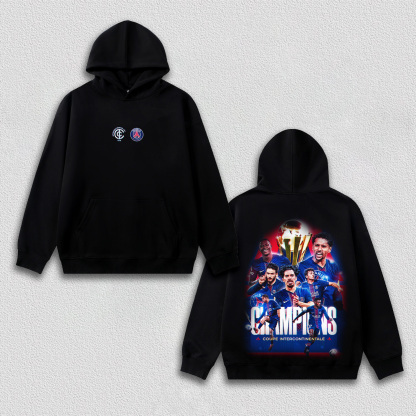 PSG WIN THE INTERCONTINENTAL CUP  TEE