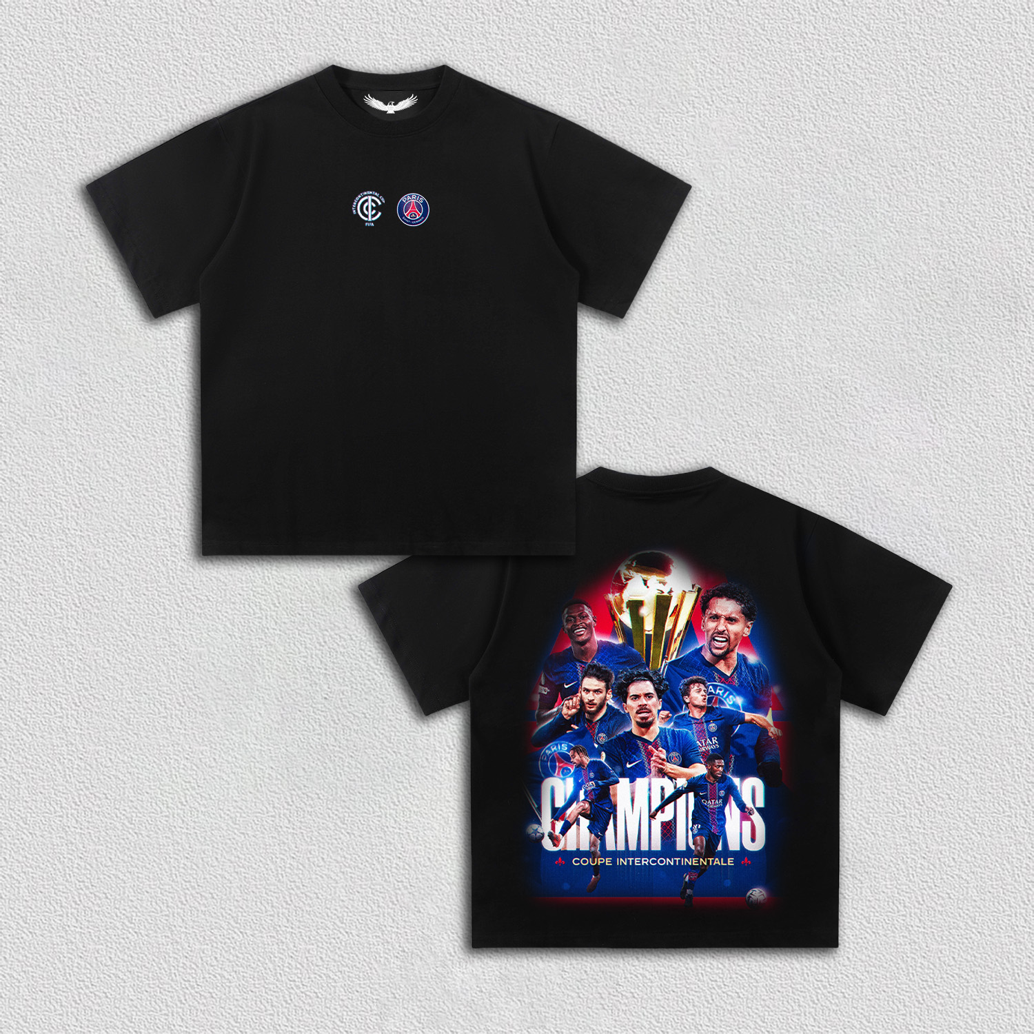 PSG WIN THE INTERCONTINENTAL CUP  TEE