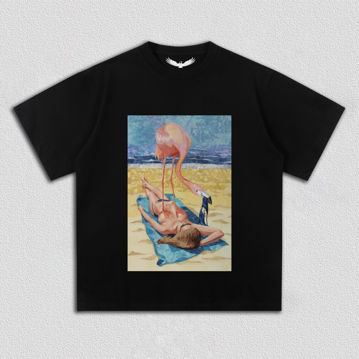 Flamingo Beach Tease