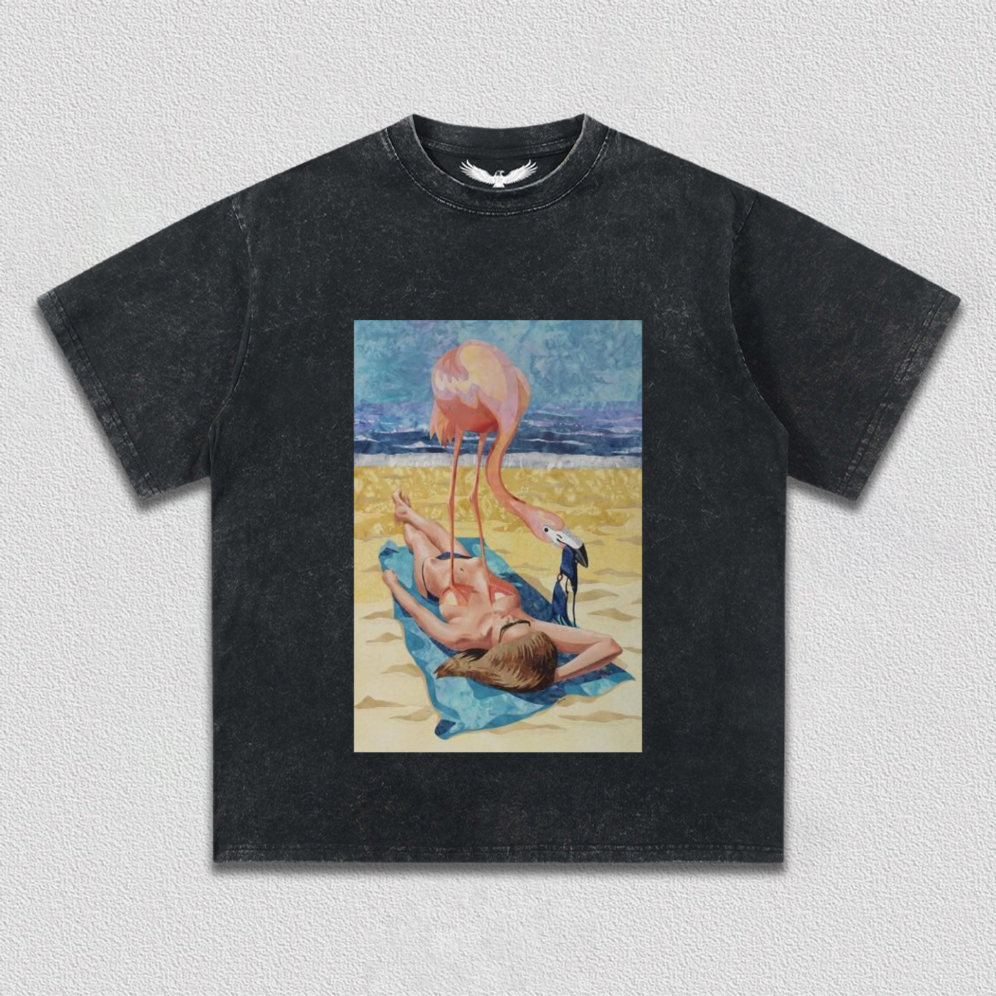 Flamingo Beach Tease