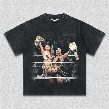 RHEA RIPLEY & Iyo Sky WWE 2.0 TEE &HOODIE