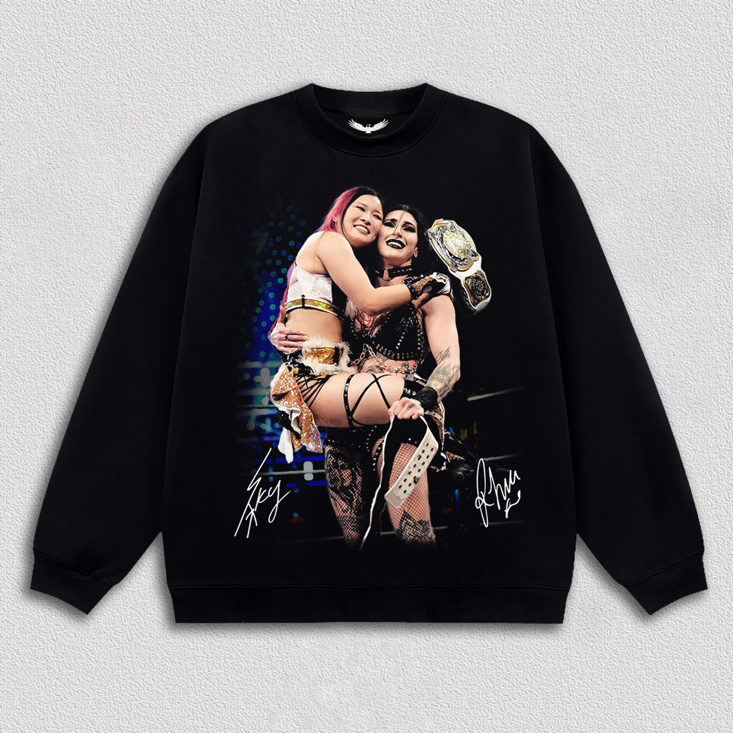 RHEA RIPLEY & Iyo Sky WWE 1.1 TEE &SWEAT &HOODIE