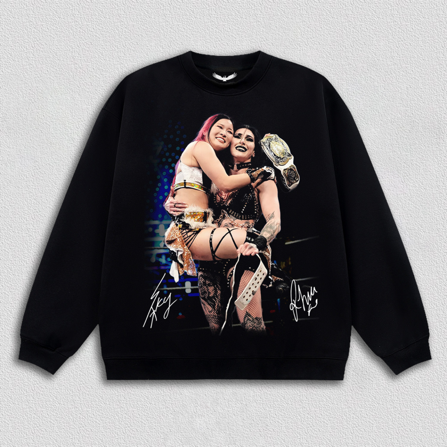 RHEA RIPLEY & Iyo Sky WWE 1.1 TEE &SWEAT &HOODIE