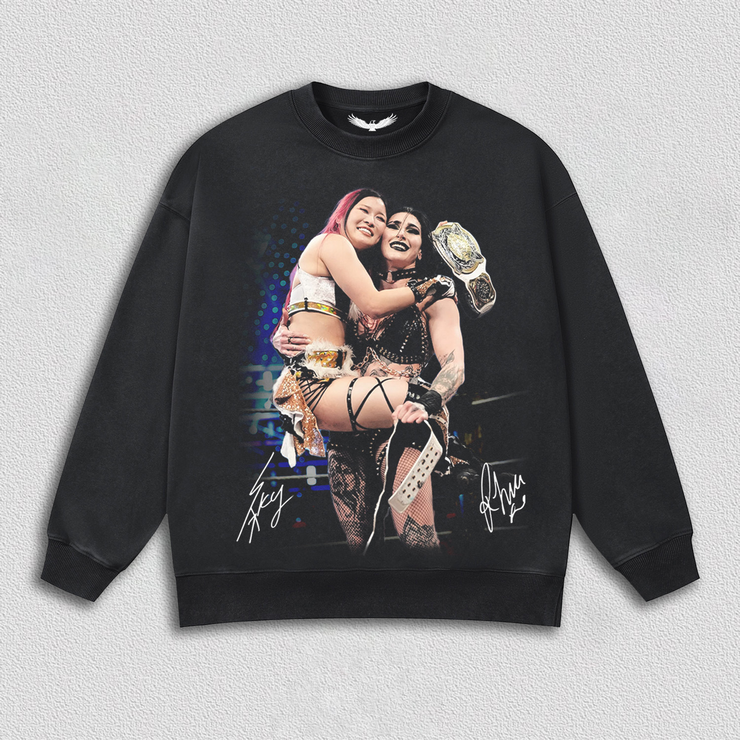 RHEA RIPLEY & Iyo Sky WWE 1.1 TEE &SWEAT &HOODIE