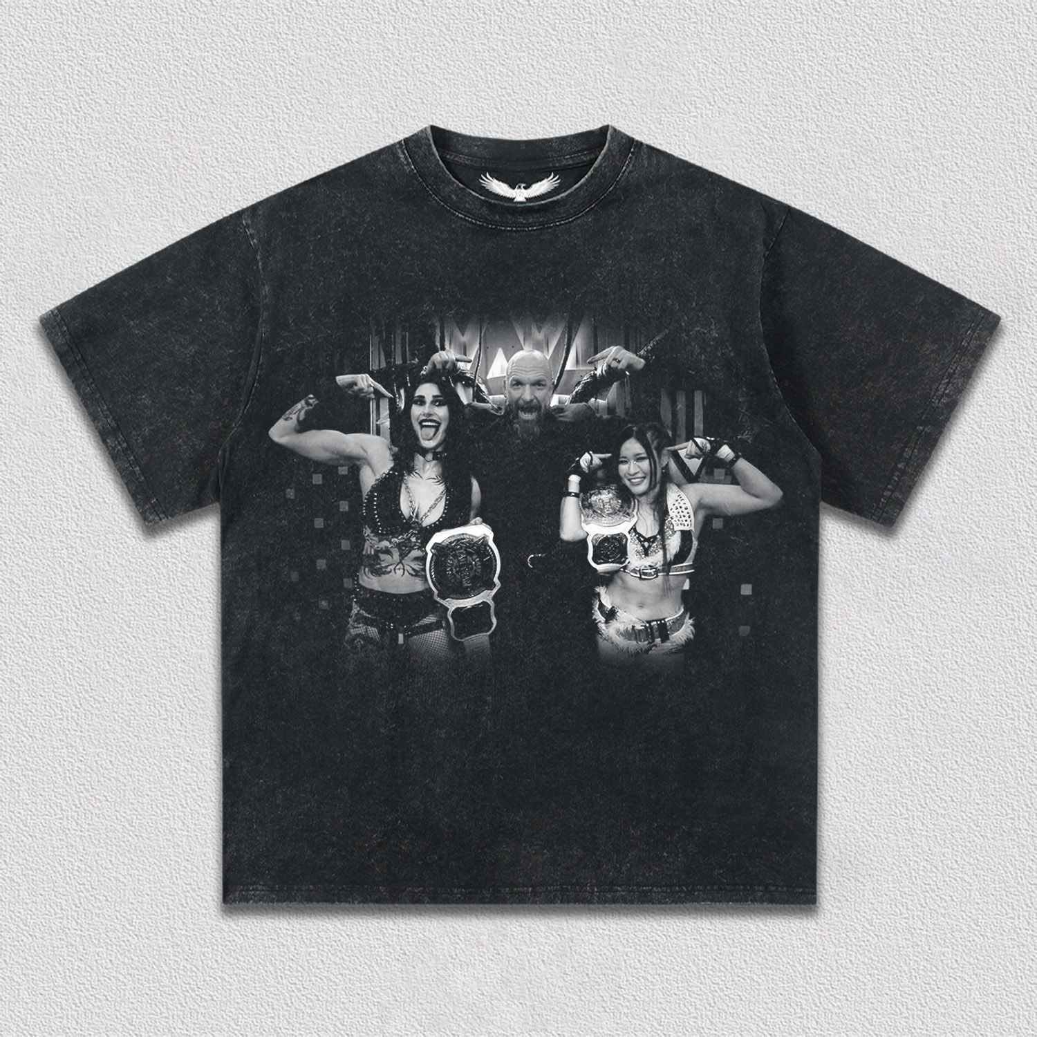 RHEA RIPLEY & Iyo Sky WWE 1.2 TEE &SWEAT &HOODIE