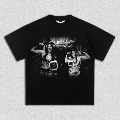 RHEA RIPLEY & Iyo Sky WWE 1.2 TEE &SWEAT &HOODIE