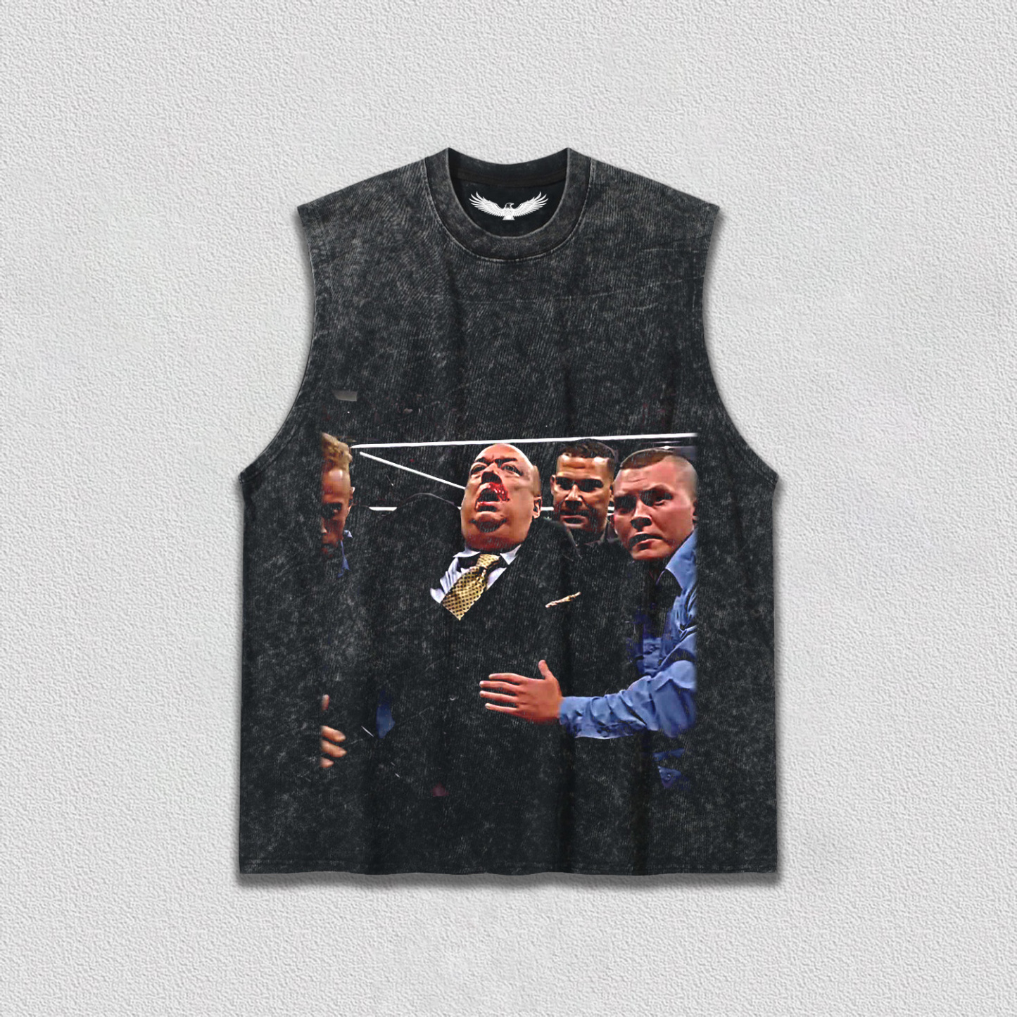 ROLLINS ATTACKED HEYMAN