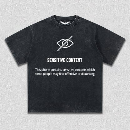 SENSITIVE CONTENT TEE