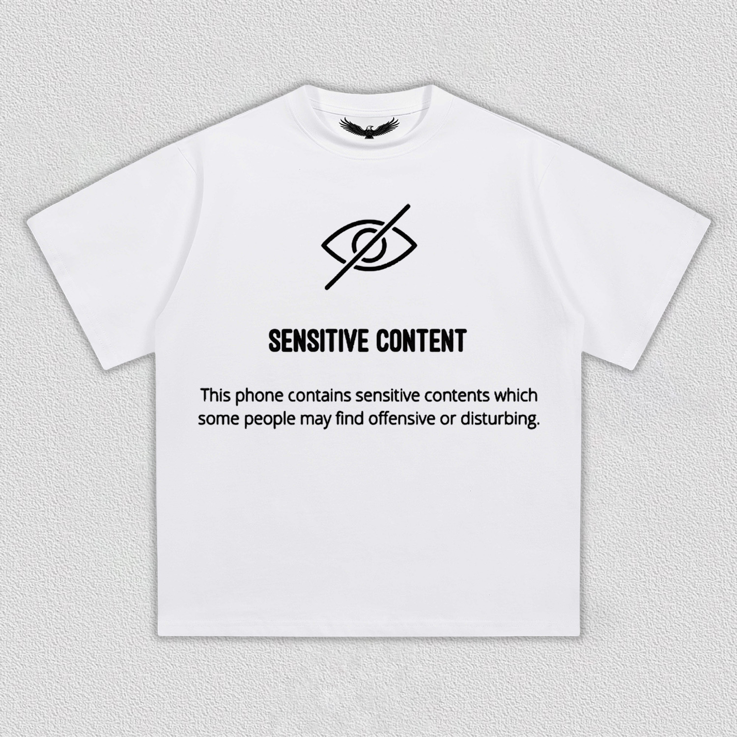 SENSITIVE CONTENT TEE
