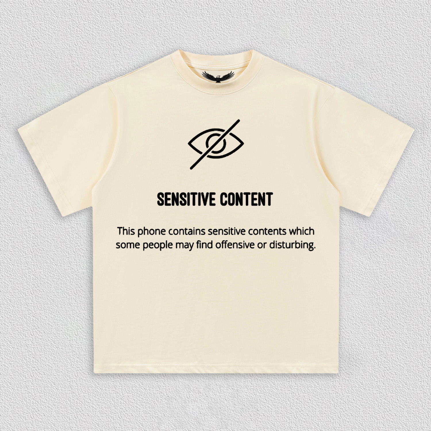 SENSITIVE CONTENT TEE