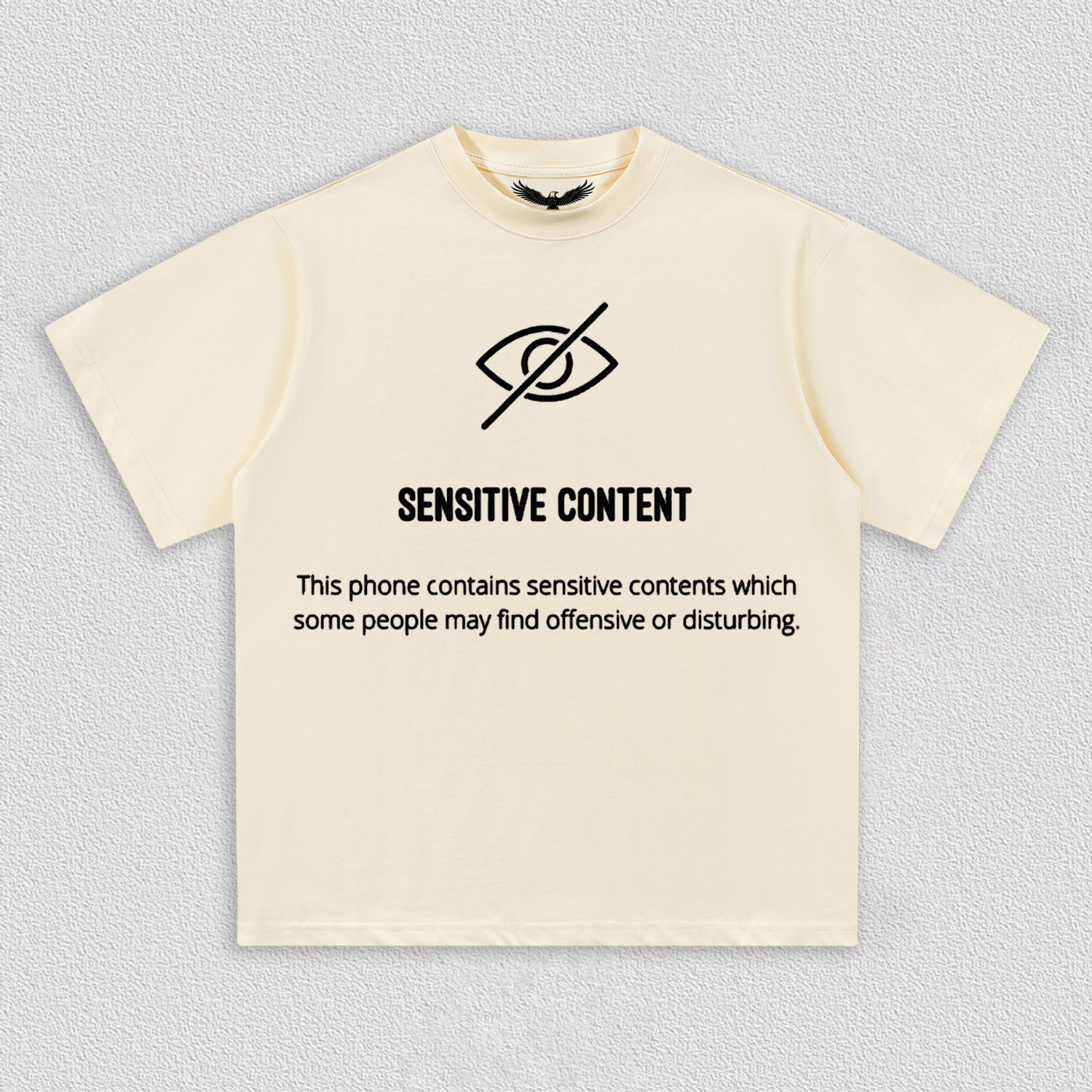 SENSITIVE CONTENT TEE