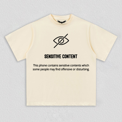 SENSITIVE CONTENT TEE