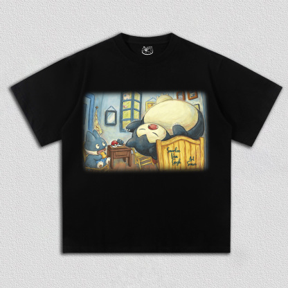 SNORLAX VAN GOGH TEE