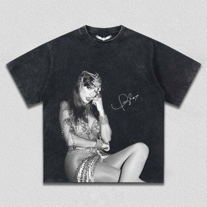 TAYLOR SWIFT & THE LIFE OF A SHOWGIRL TEE S1