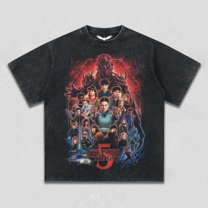 STRANGER THINGS 5.0 TEE & HOODIE