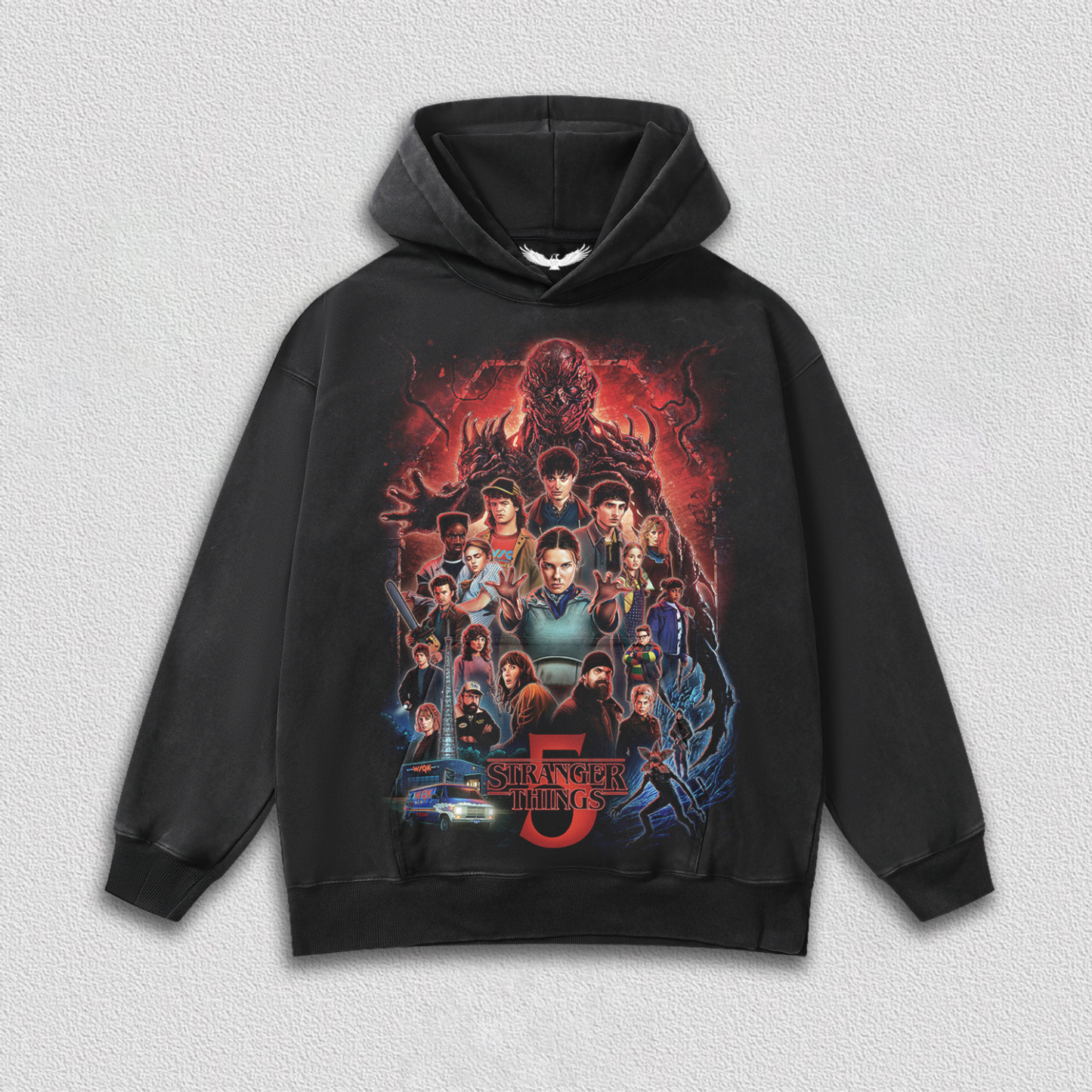 STRANGER THINGS 5.0 TEE & HOODIE