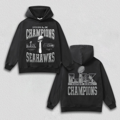 SUPER BOWL 2026 CHAMPIONS  TEE&HOODIE 