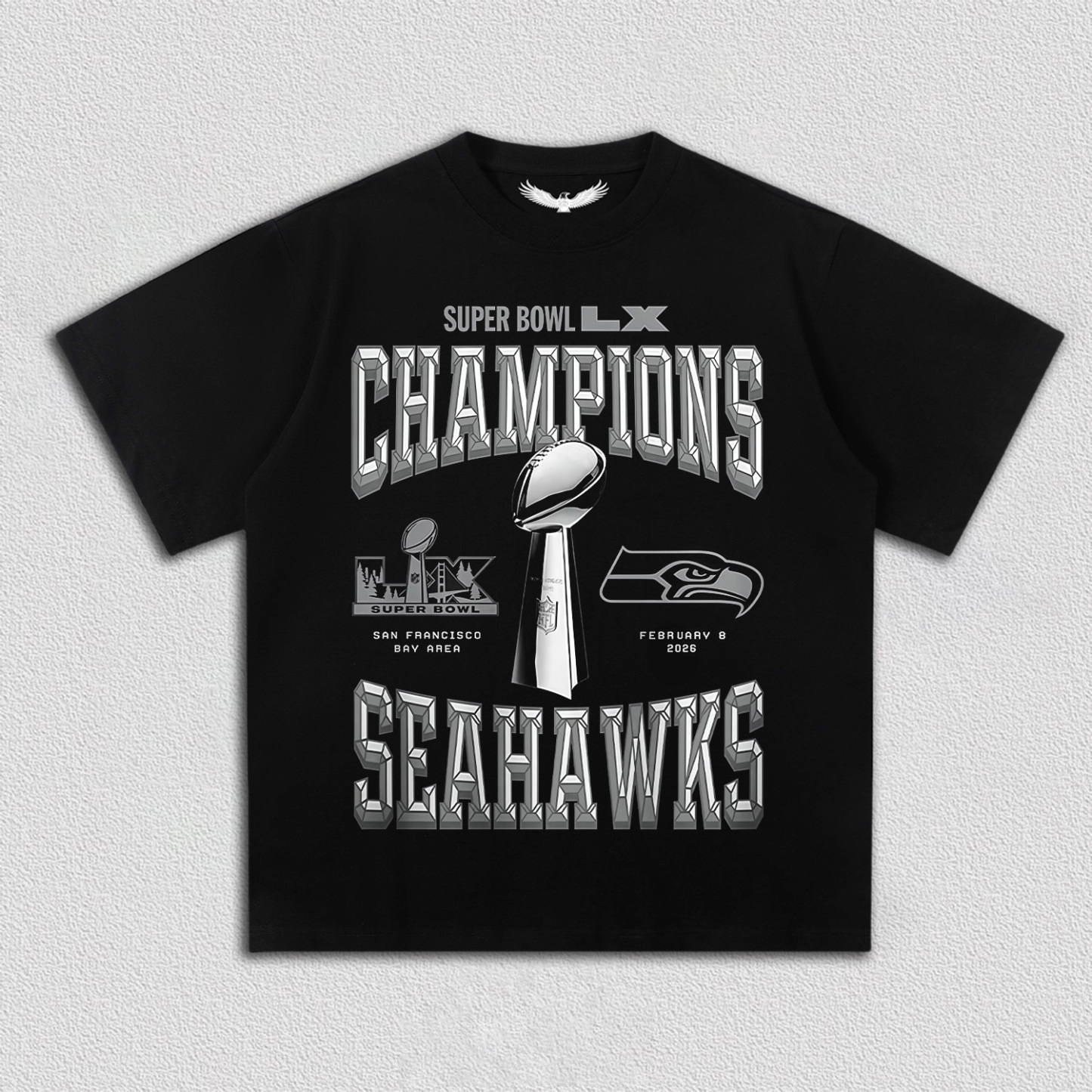 SUPER BOWL 2026 CHAMPIONS TEE&HOODIE 2.0