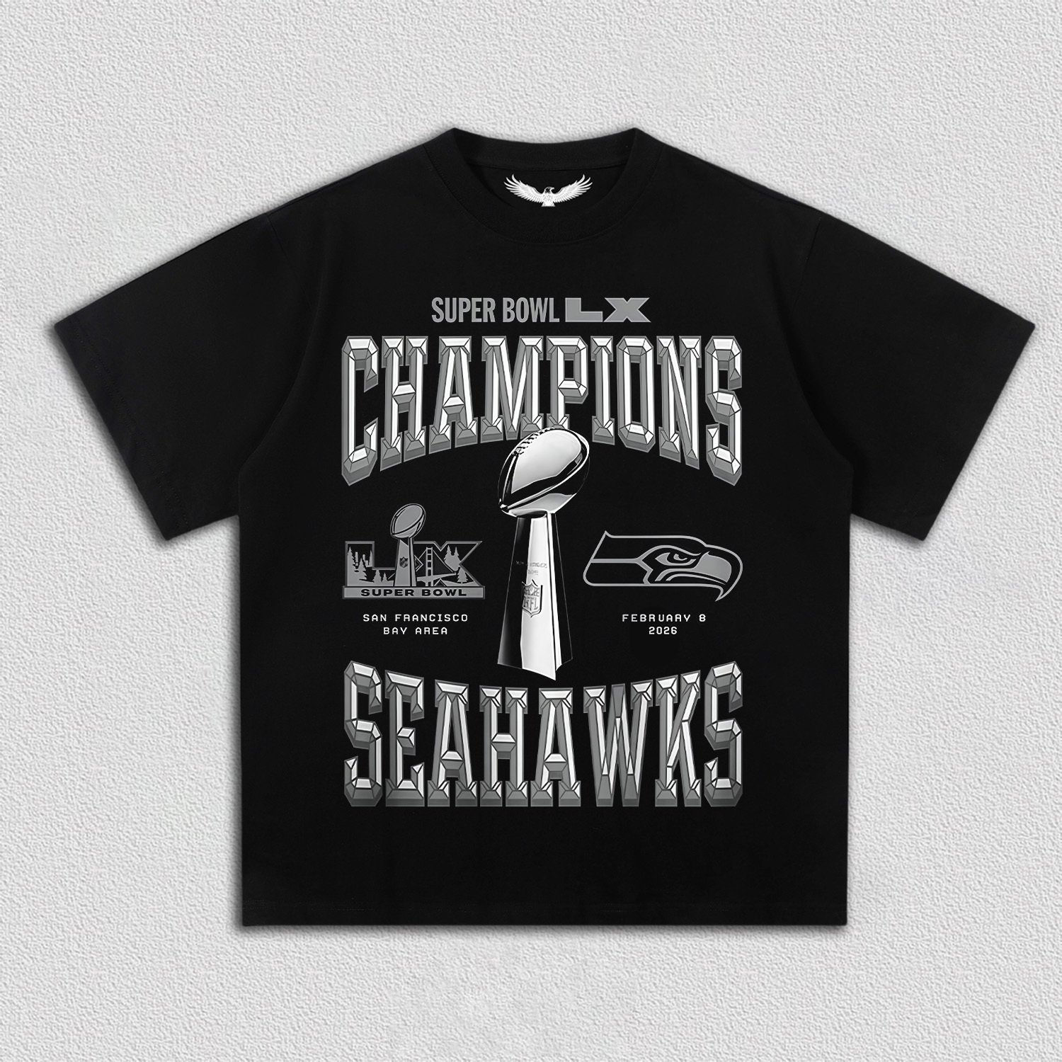 SUPER BOWL 2026 CHAMPIONS TEE&HOODIE 2.0