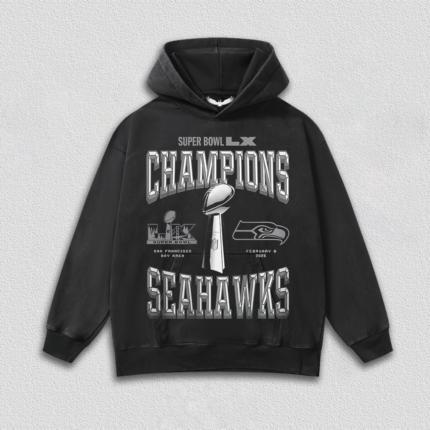 SUPER BOWL 2026 CHAMPIONS TEE&HOODIE 2.0