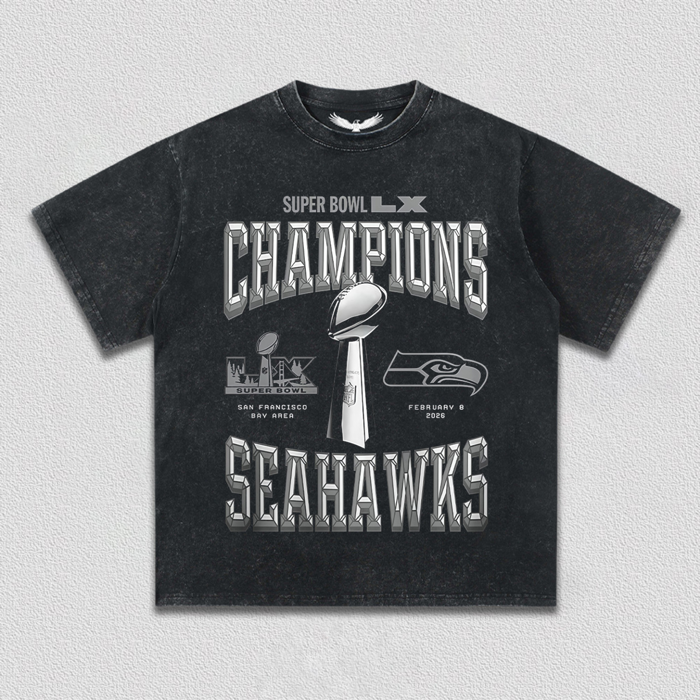 SUPER BOWL 2026 CHAMPIONS TEE&HOODIE 2.0