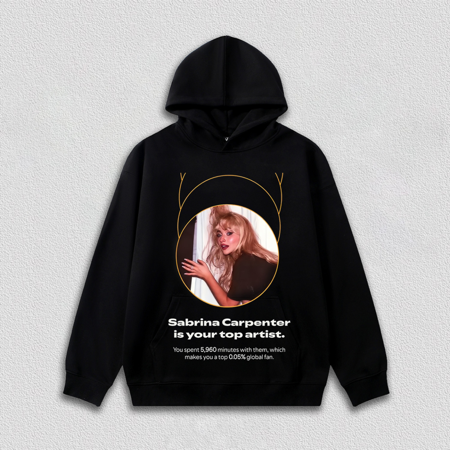 Sabrina Carpenter is your top artist(number can be changed)