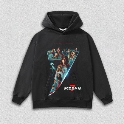 SCREAM 7 Tee&Hoodie  V1