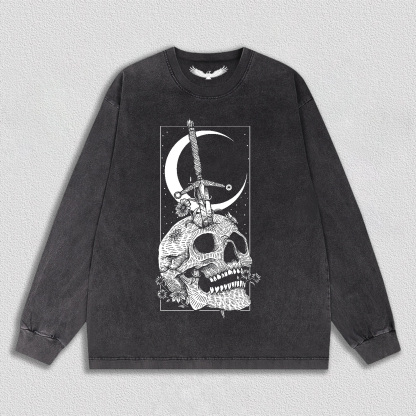 Sword of Skull Under Moon T-Shirt