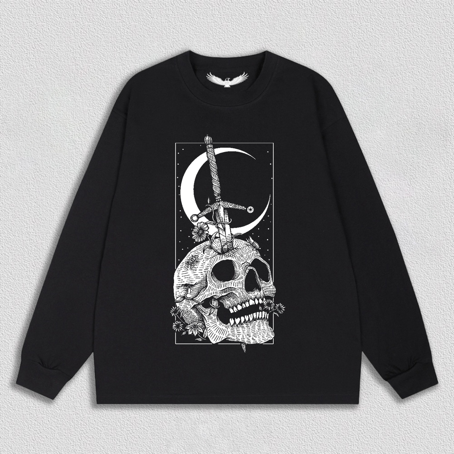 Sword of Skull Under Moon T-Shirt