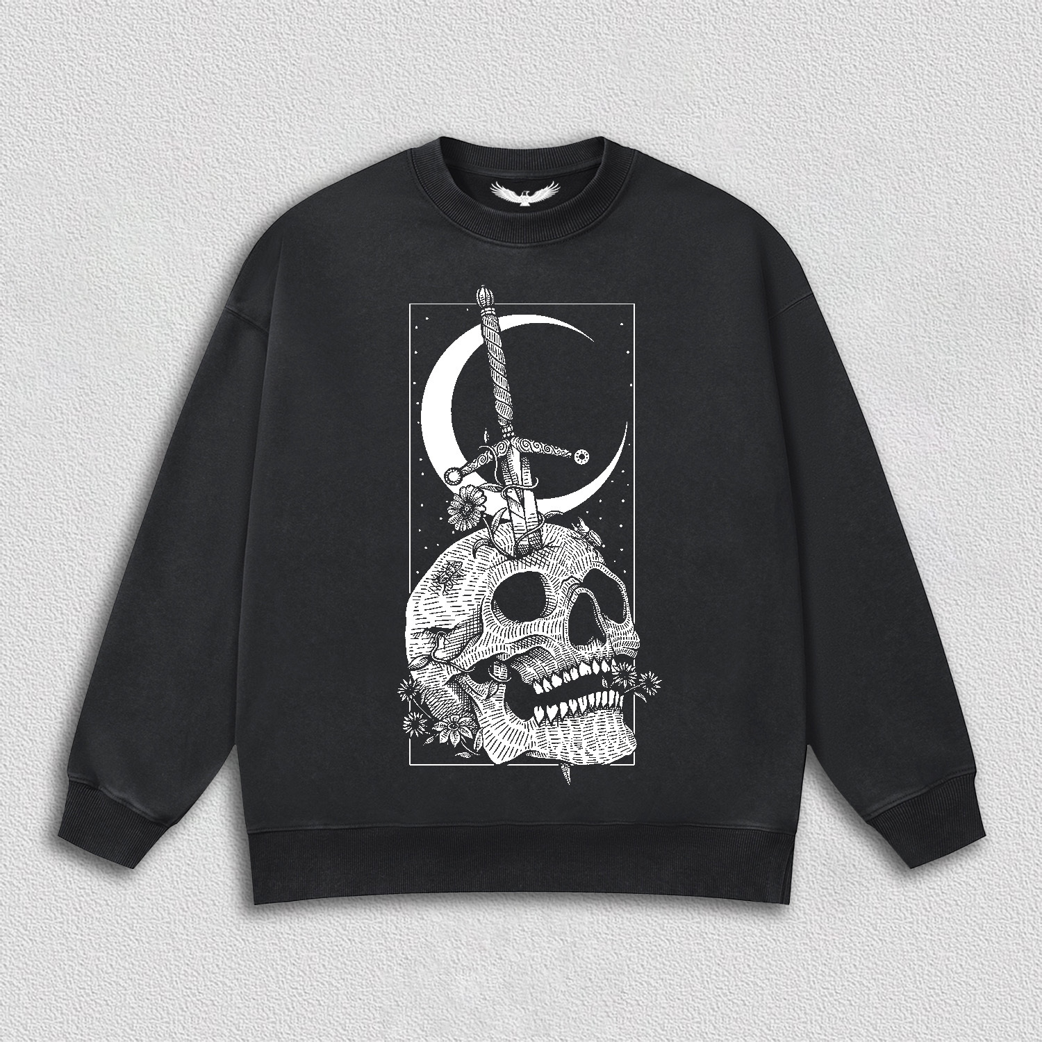 Sword of Skull Under Moon T-Shirt