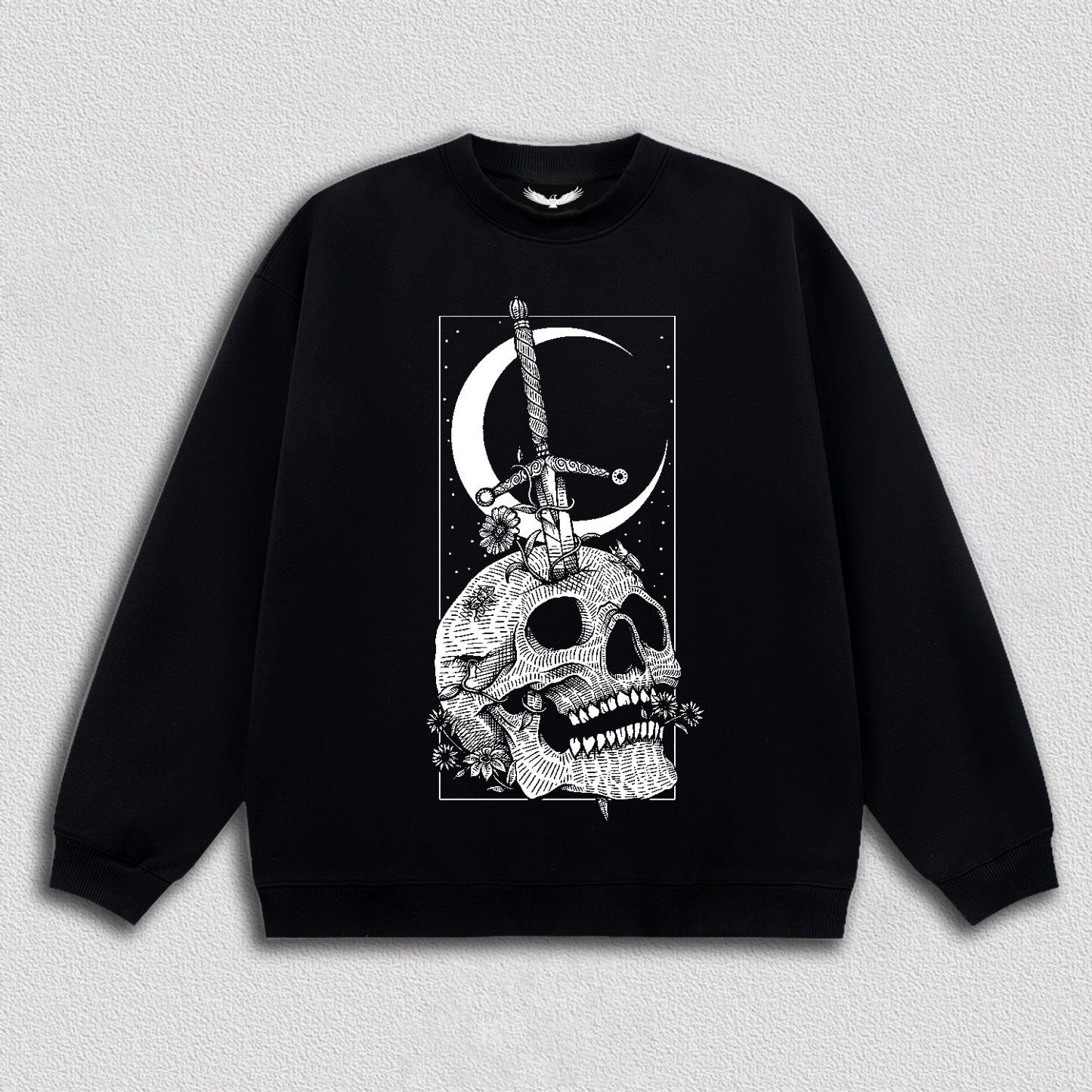 Sword of Skull Under Moon T-Shirt