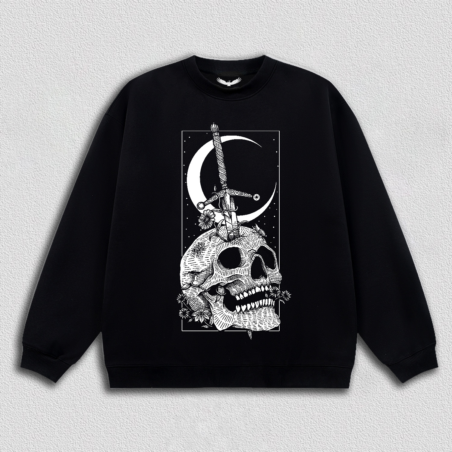 Sword of Skull Under Moon T-Shirt