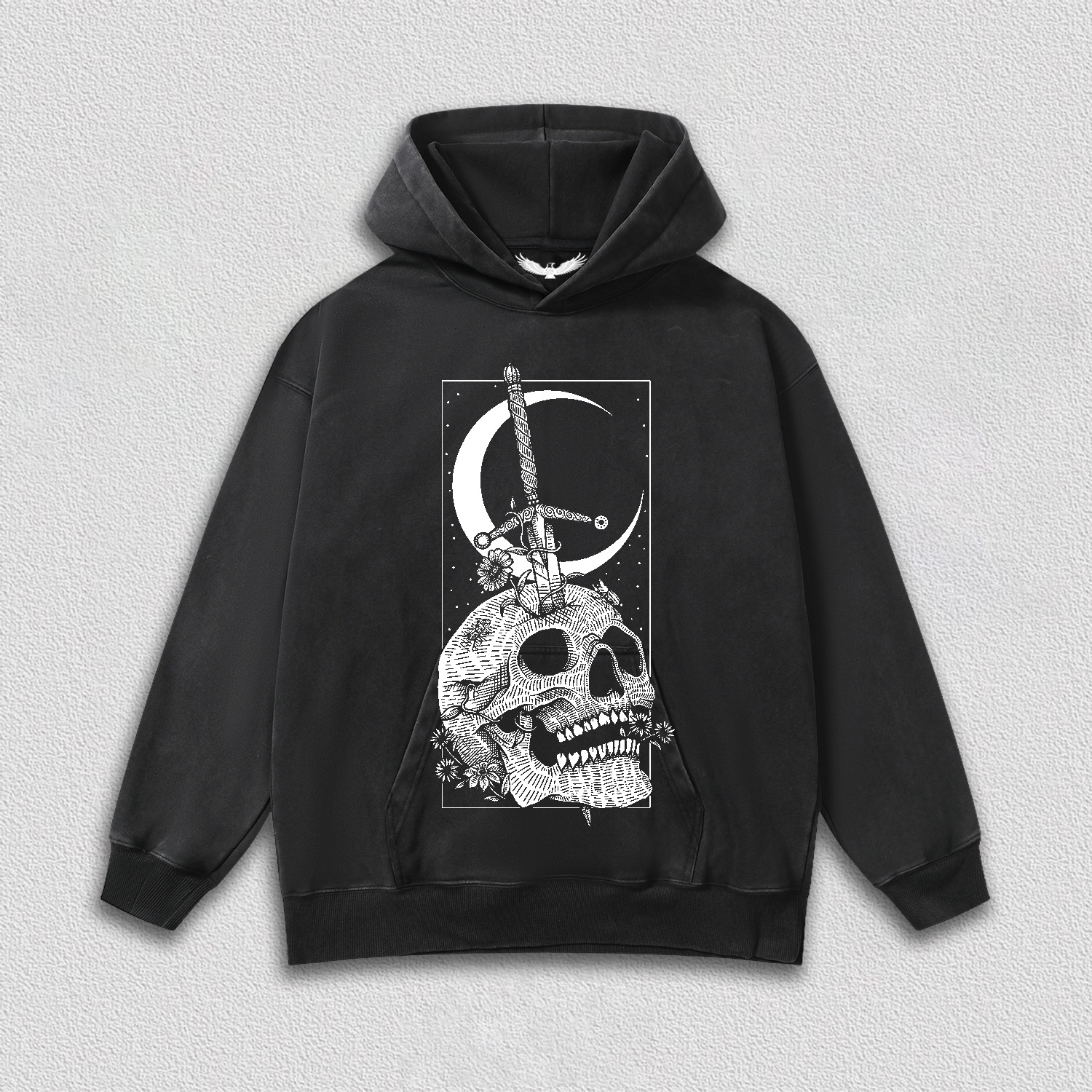 Sword of Skull Under Moon T-Shirt