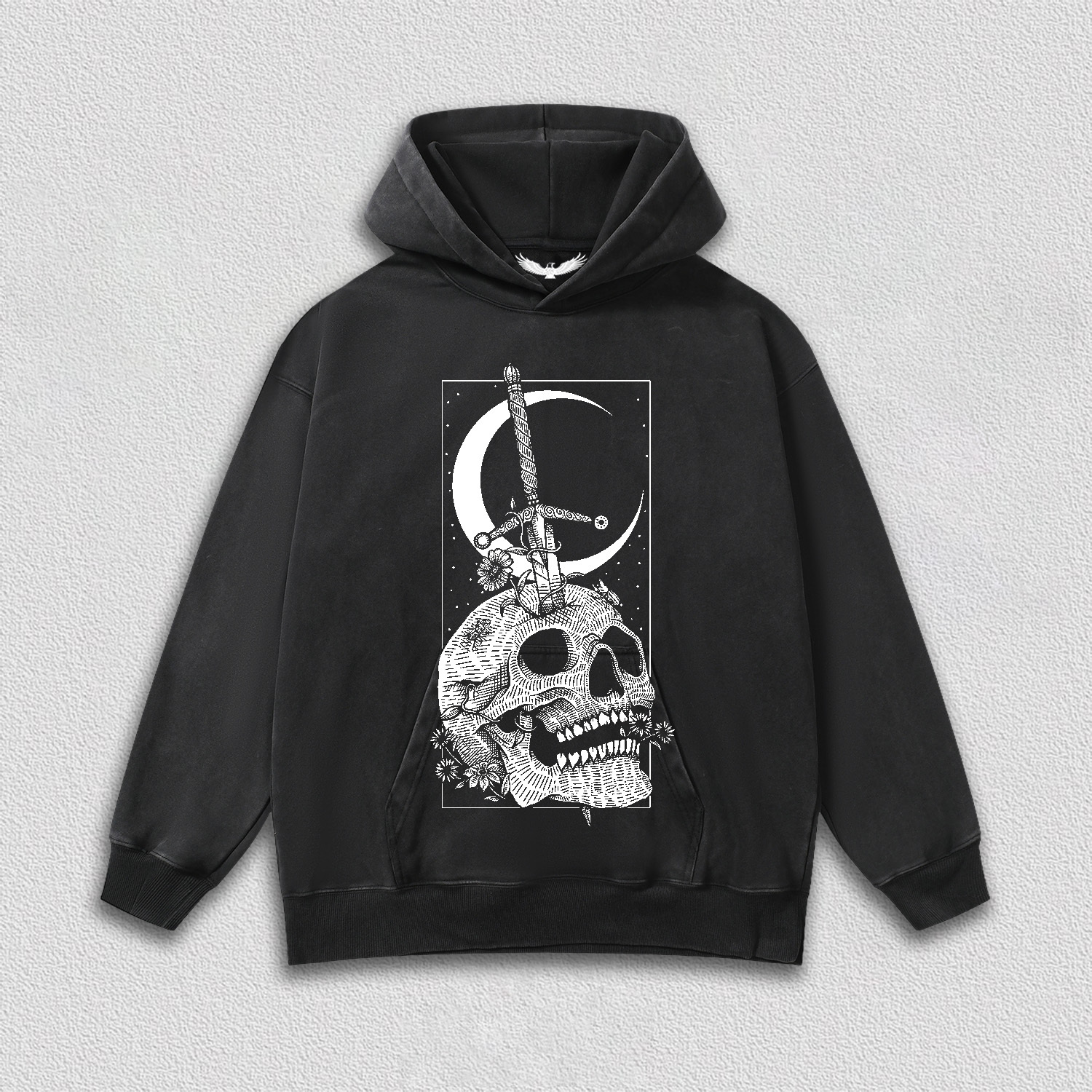 Sword of Skull Under Moon T-Shirt