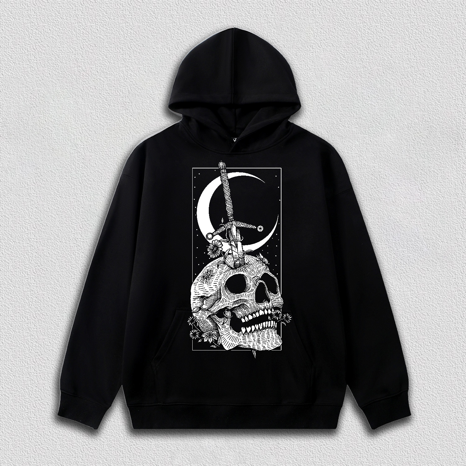 Sword of Skull Under Moon T-Shirt