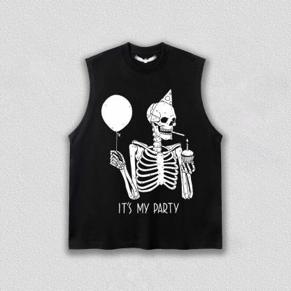 Party Skeleton T-Shirt