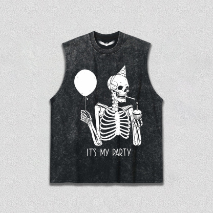 Party Skeleton T-Shirt