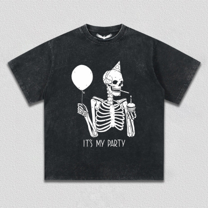 Party Skeleton T-Shirt