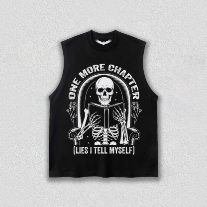 Self-Deceptive Skeleton and Book T-Shirt