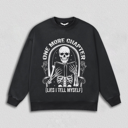 Self-Deceptive Skeleton and Book T-Shirt