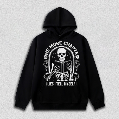 Self-Deceptive Skeleton and Book T-Shirt